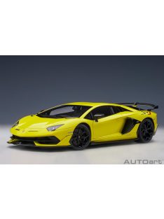   Autoart - Lamborghini Aventador Svj 2019 (Giallo Tenerife/Pearl Yellow)(Composite Model/Full Openings) Autoart