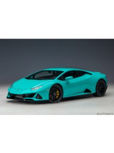   Autoart - 1:18 Lamborghini Huracan Evo (Blu Glauco) 2019 (Composite Model / 4 Openings)