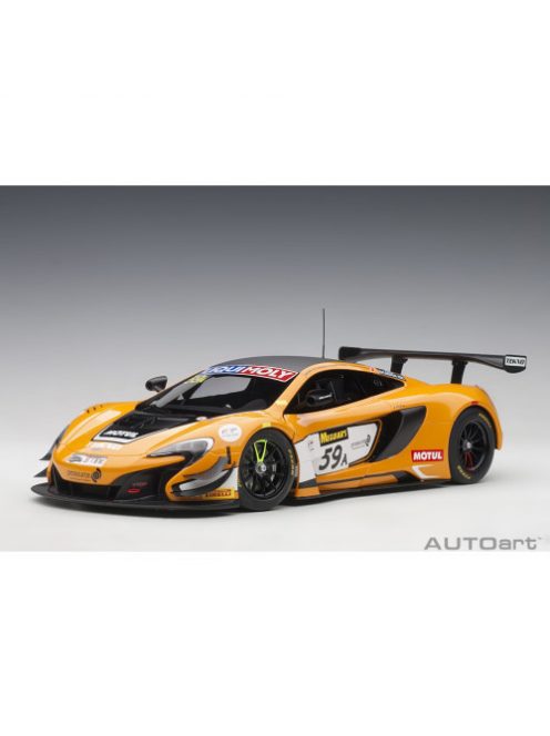 Autoart - 1:18 Mclaren 650S Gt3 Bathurst 12Hrs Winner 2016 Van Gisbergen/Parente/Webb #59A (Composite Model/2 Door Openings)