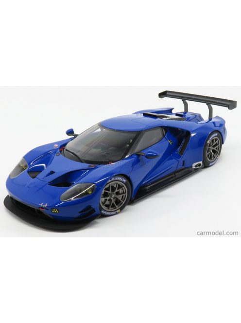 Autoart - Ford Usa Gt Le Mans Plain Body Version 2019 Blue