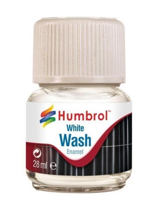 Humbrol - Humbrol Enamel Wash White 28 ml