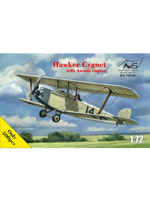 Avis - Hawker Cygnet with Anzani engine