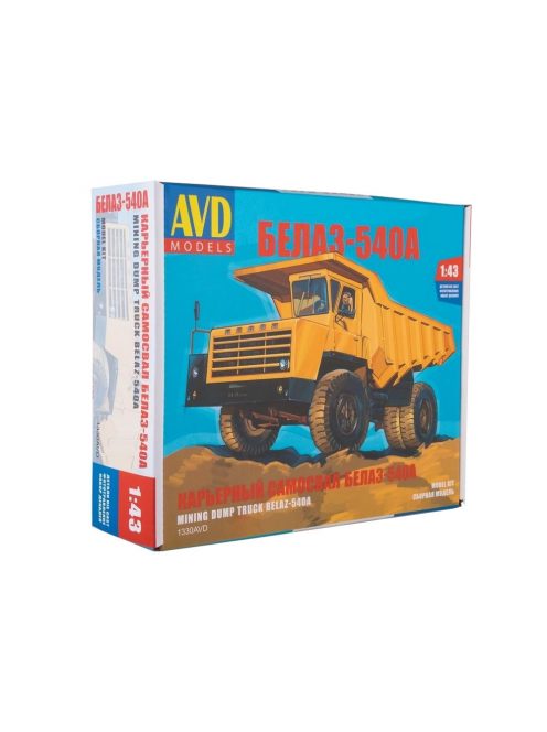 Avd - Belaz-540A Dump Truck - Die-Cast Model Kit