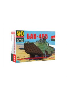 Avd - 1:43 Bav-485 Amphibious Automobile, Resin Model Kit