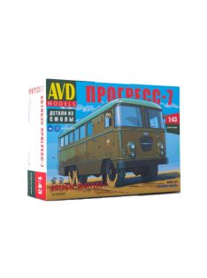 Avd - 1:43 Progress-7 Hq Bus - Resin Model Kit - Avd