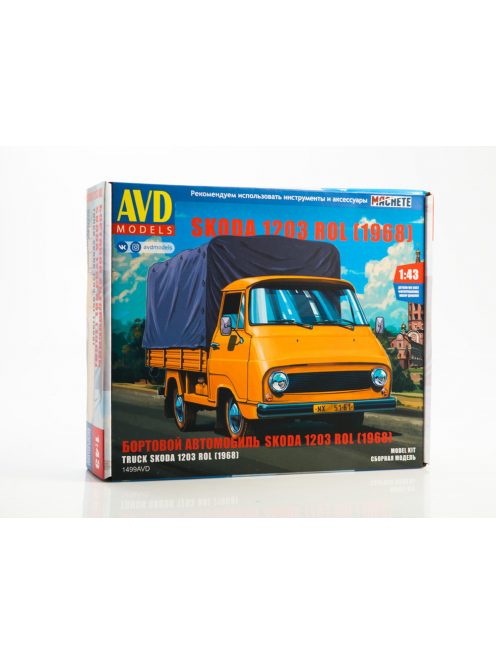 Avd - Skoda 1203 Rol (1968) - Die-Cast Model Kit - Avd