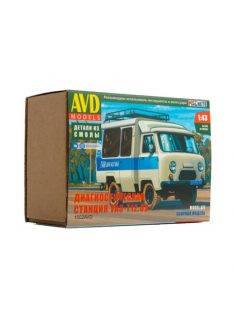 Avd - 1:43 Diagnostic Station Uaz-T12. 02, Resin Model Kit