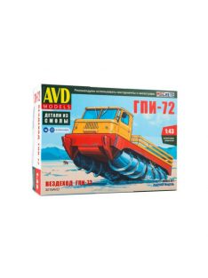 Avd - 1:43 Gpi-72 Screw-Snowmobile, Resin Model Kit