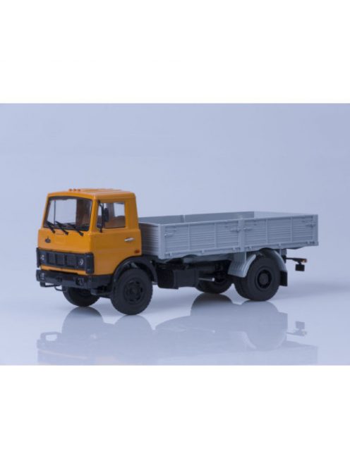 Avtoistoria - 1:43 Maz-5337 Flatbed Truck Early Version - Yellow-Grey - Avto Istoria