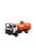 Avtoistoria - 1:43 Tanker Truck Ac-9 Maz-5337, Later Version, White-Orange - Avto Istoria