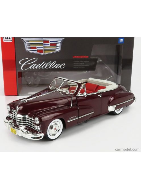 Autoworld - Cadillac Series 62 Cabriolet Open 1947 Red Met