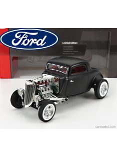 Autoworld - Ford Usa 3-Window Coupe Hot Rod 1934 Matt Black