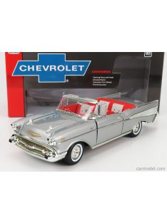 Autoworld - Chevrolet Bel Air Cabriolet Open 1957 Silver