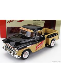   Autoworld - Chevrolet 3100 Stepside Pick-Up Leinenkugle'S 1957 Beige Black