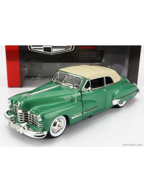 Autoworld - Cadillac Series 62 Cabriolet Closed 1947 Green Met Beige