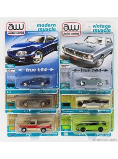   Autoworld - Chevrolet Set Assortment 6 Vintage Muscle Cars Pieces Various