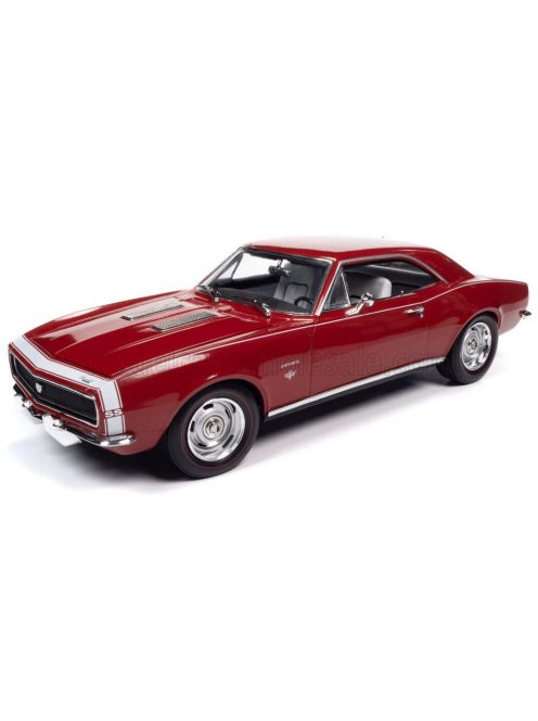 Autoworld - CHEVROLET CAMARO SS/RS HEMMINGS COUPE 1967 RED WHITE