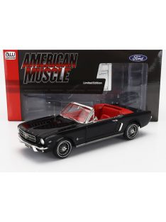 Autoworld - FORD USA MUSTANG CABRIOLET 1964 BLACK