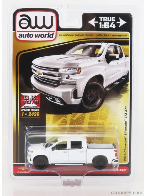 Autoworld - Chevrolet Silverado Ltz Z71 Pick-Up 2019 White