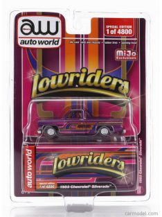   Autoworld - Chevrolet Silverado Pick-Up Lowrider Custom 1983 Purple