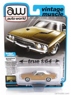 Autoworld - Dodge Challenger Rallye Coupe 1974 Gold White