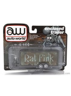   Autoworld - Accessories Trailer Car Transporte Rat Fink 2-Assi 2000 Brown