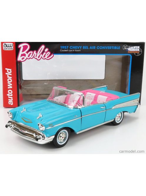 Autoworld - Chevrolet Bel Air Cabriolet Open 1957 Aqua Blue