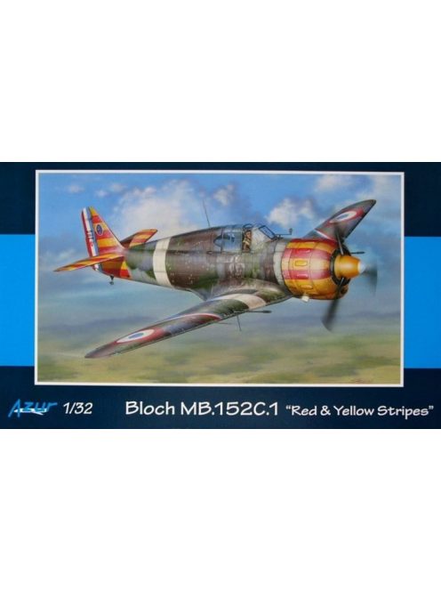 Azur - Bloch MB 152C.1 "Red&Yellow Stripes"