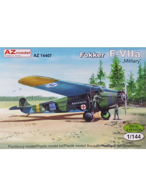 AZ Model - 1/144 Fokker F-VIIa Military
