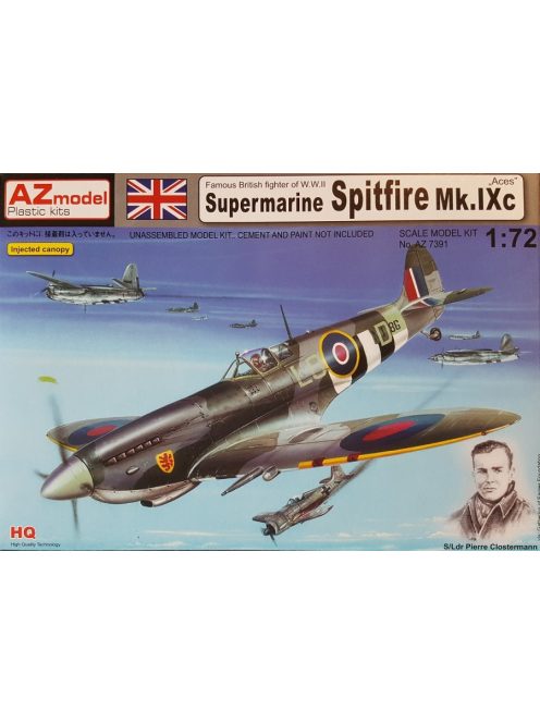 AZ Model - 1/72 Spitfire Mk.IXC Aces