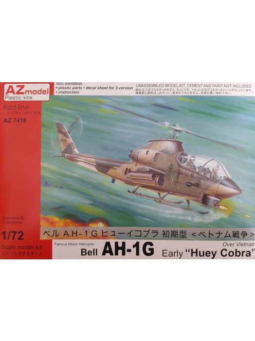 AZ Model - 1/72 AH-1G Huey Cobra 