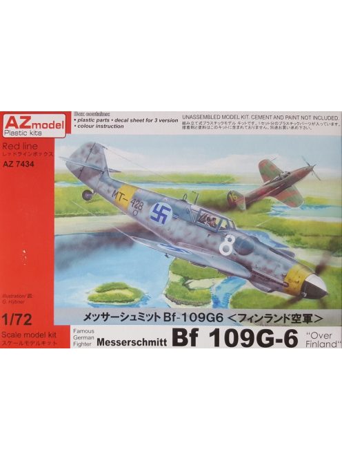 AZ Model - 1/72 Bf 109G-6 Finland