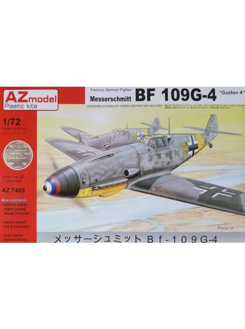 AZ Model - 1/72 Bf 109G-4 Gustav 4