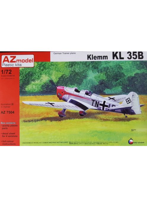 AZ Model - 1/72 Klemm Kl 35B