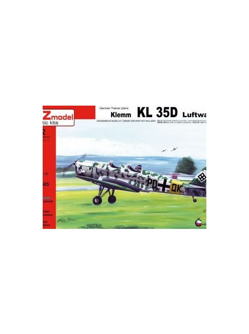 AZ Model - 1/72 Klemm Kl 35D Luftwaffe 