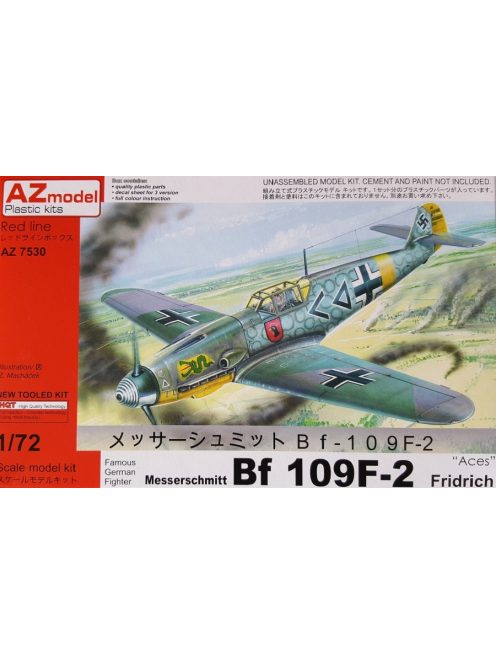 AZ Model - 1/72 Bf 109F-2 Aces