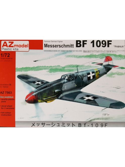 AZ Model - 1/72 Messerschmitt Bf 109F Hungarian AF