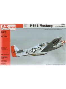 AZ Model - 1/72 P-51B Mustang Dorsal Fin USSAF