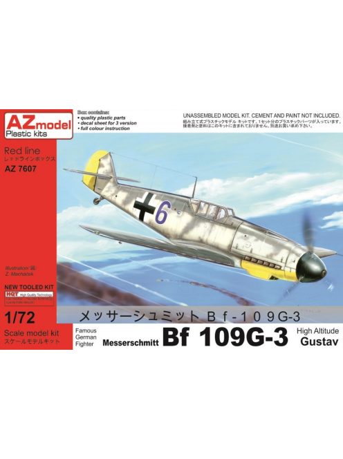 AZ Model - 1/72 Bf 109G-3 High Altitude Gustav