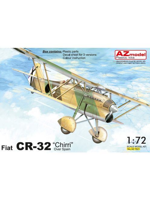 AZ Model - 1/72 Fiat CR-32 „Chirri“ over Spain