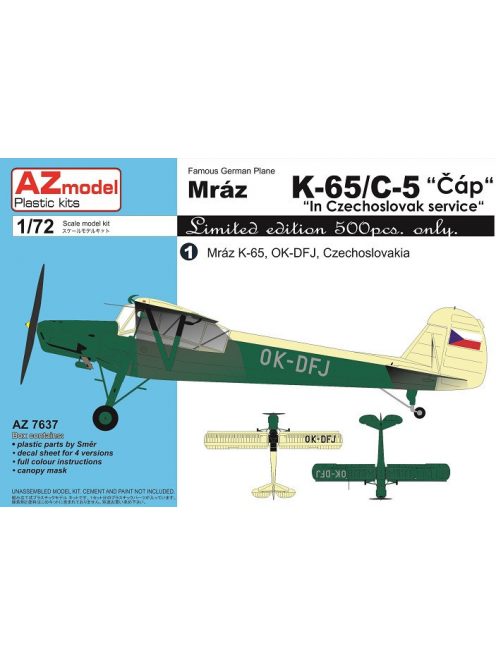 AZ Model - 1/72 K-65/C-5 Čáp "In Czechoslovak service"