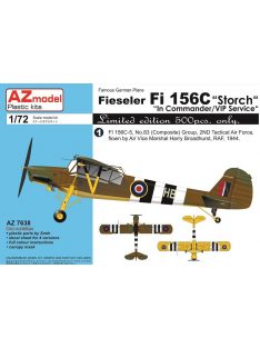   AZ Model - 1/72 Fi 156 Storch "In Commander/VIP Service"