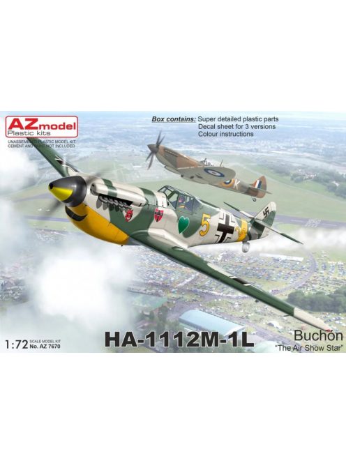 AZ Model - 1/72 HA-1112M-1L Buchón „The Air Show Star“