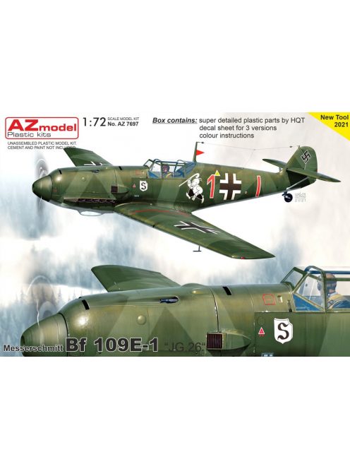 AZ Model - 1/72 Bf 109E-1 „JG.26“