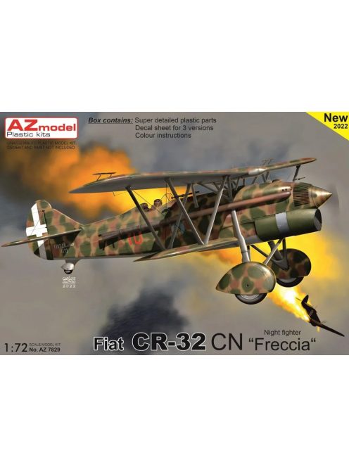 AZ Model - 1/72 Fiat CR-32 CN "Night Fighter"