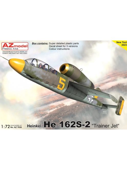 AZ Model - 1/72 Heinkel He 162S-2 "Trainer Jet"