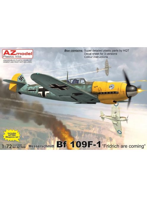 AZ Model - 1/72 Bf 109F-1 "Fridrich are coming"