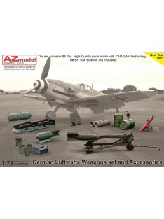 AZ Model - 1/72 German Luftwaffe Weapon set and Acessories