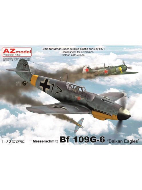 AZ Model - 1/72 Bf 109G-6 "Balkan Eagles"