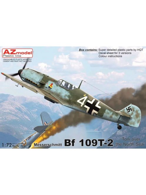 AZ Model - 1/72 Bf 109T-2 "Toni over the North Sea"